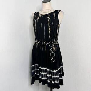 Boho sleeveless tie-dye dress, Free Size India Boutique Brand